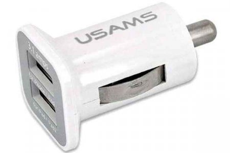 Usams 3.1A - автомобильное зарядное устройство